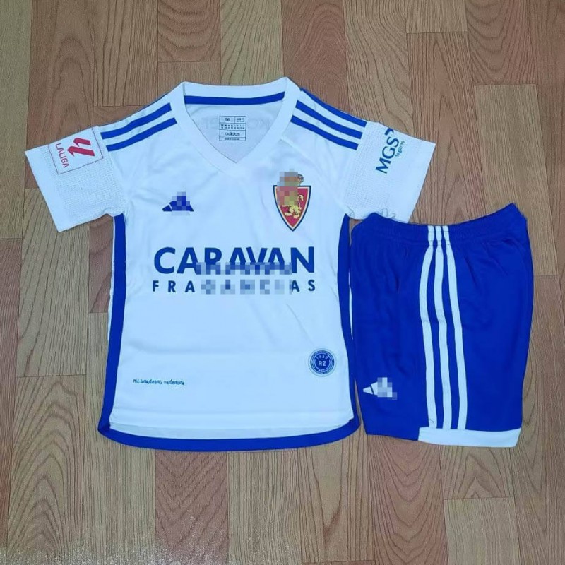 Camiseta Real Zaragoza 2023/2024 Home Niño Kit
